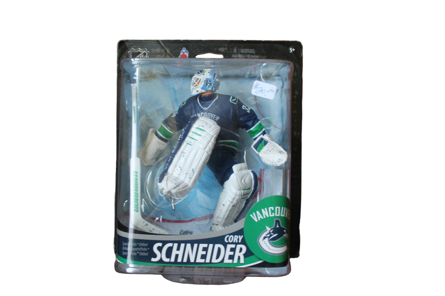 Cory Schneider Mcfarlane SportsPicks NHL Series 33  Figure - Vancouver Canucks