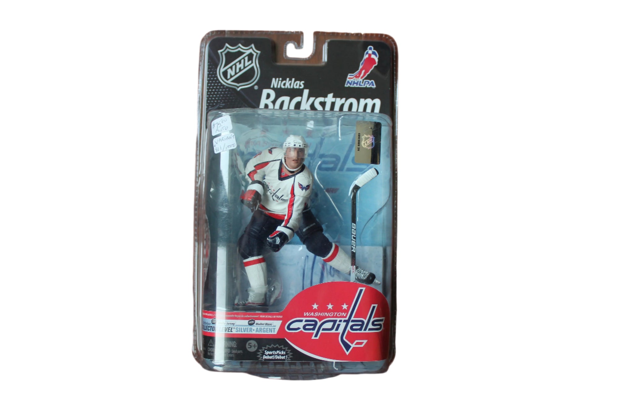 Nicklas Backstrom Mcfarlane SportsPicks NHL Series 25 Variant/Autographed Figure