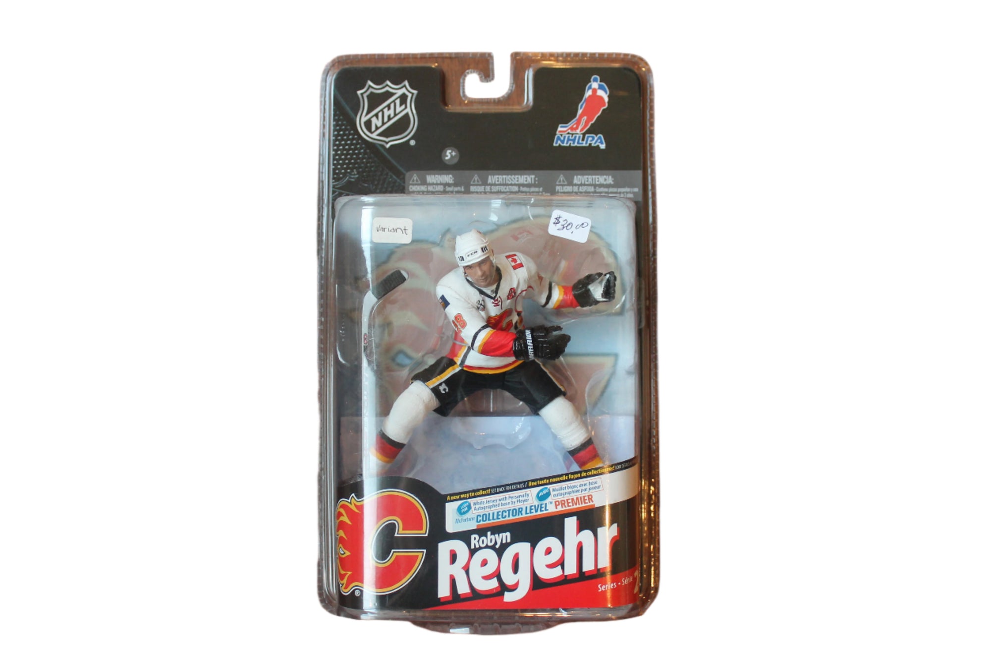 Robyn Regehr McFarlane Series 24 Variant - Calgary Flames - Sale