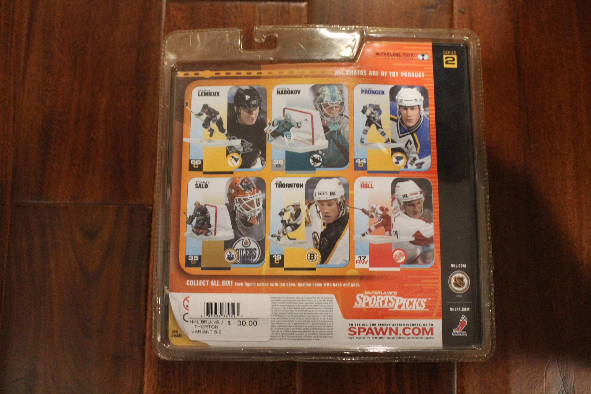 Joe Thornton Mcfarlane - NHL SportsPicks Series 2