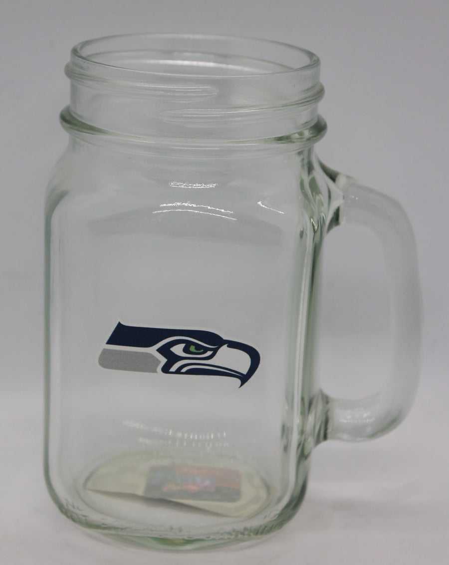 NFL Seattle Seahawks Mason Jar Glass