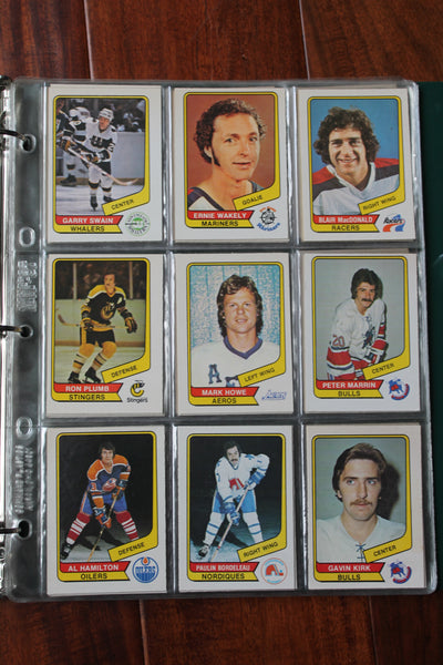 1976-77 O-PEE-CHEE WHA Hockey Set 132/132 cards