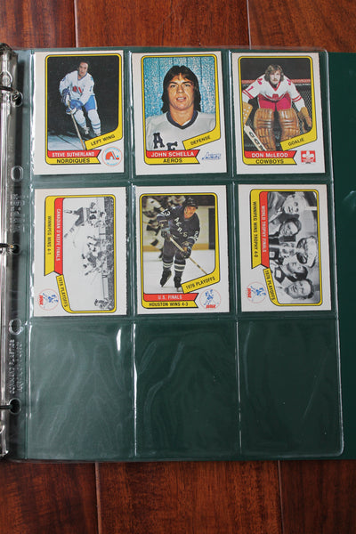 1976-77 O-PEE-CHEE WHA Hockey Set 132/132 cards