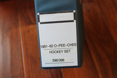 1981-82 O-PEE-CHEE Hockey Complete Set 396/396