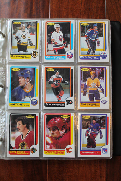 1986-87 O-PEE-CHEE Hockey Complete Set 264/264