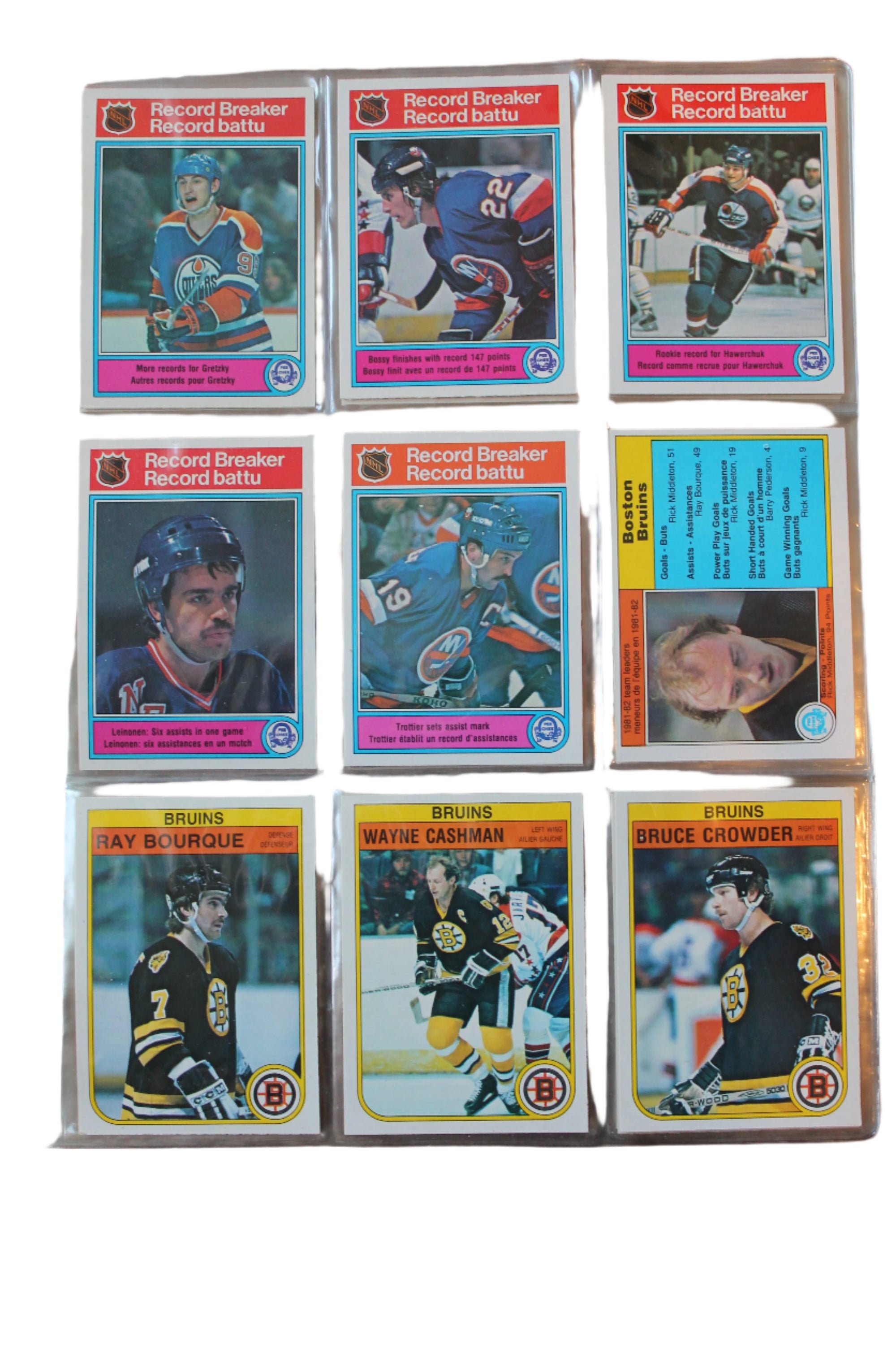 1982-83 O-PEE-CHEE Hockey Complete Set 396/396
