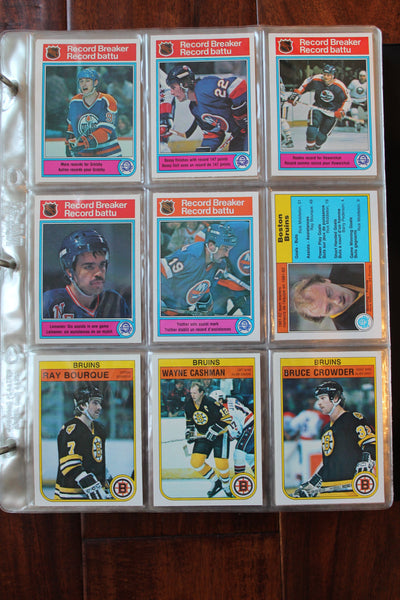 1982-83 O-PEE-CHEE Hockey Complete Set 396/396