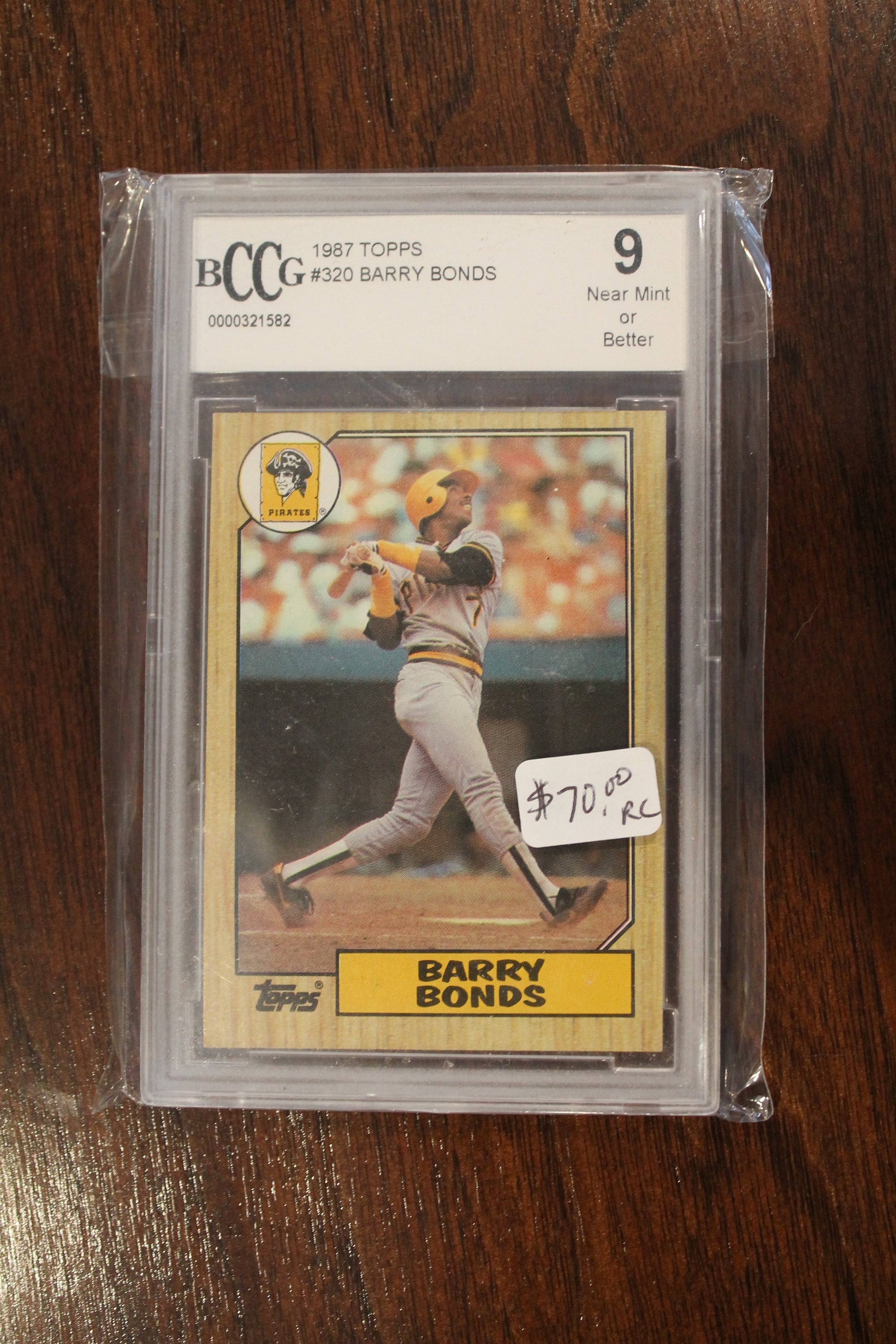 1987 Topps - [Base] #320 Barry Bonds [Beckett 9 MINT]