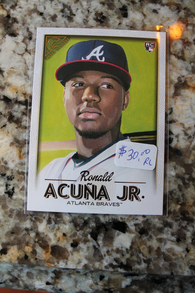 Ronald Acuna Jr. 2018 Topps Gallery Rookie Card