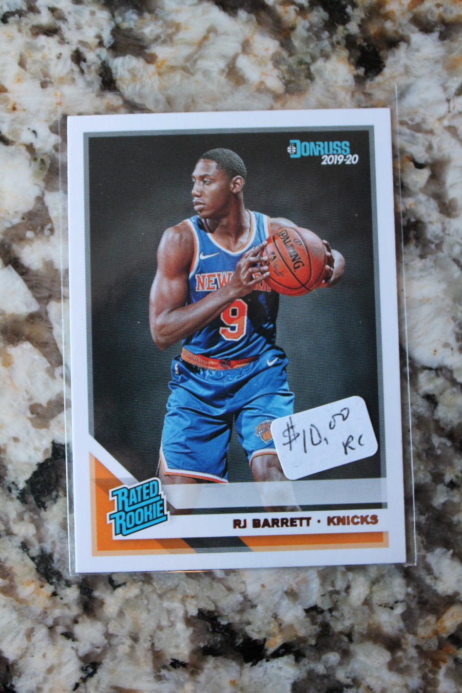 RJ Barrett 2019-20 Panini Donruss Rated Rookie Card