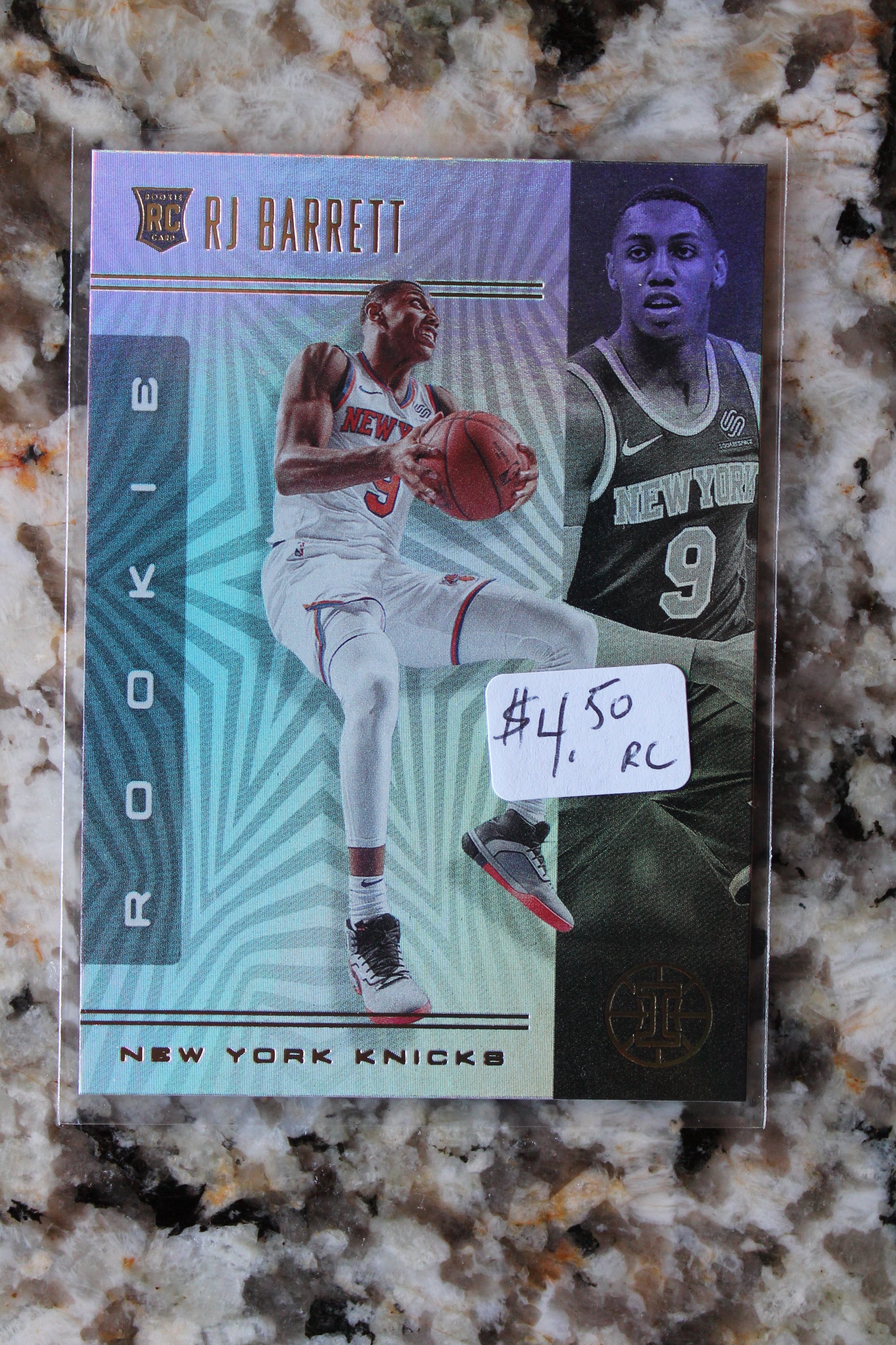 RJ Barrett 2019-20 Panini Illusions Rookie Card