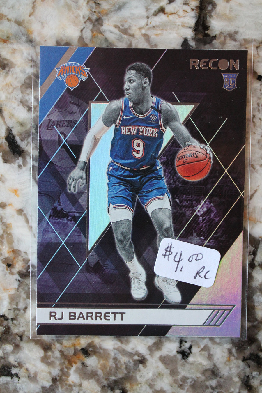 RJ Barrett 2019-20 Panini Chronicles Recon Rookie Card
