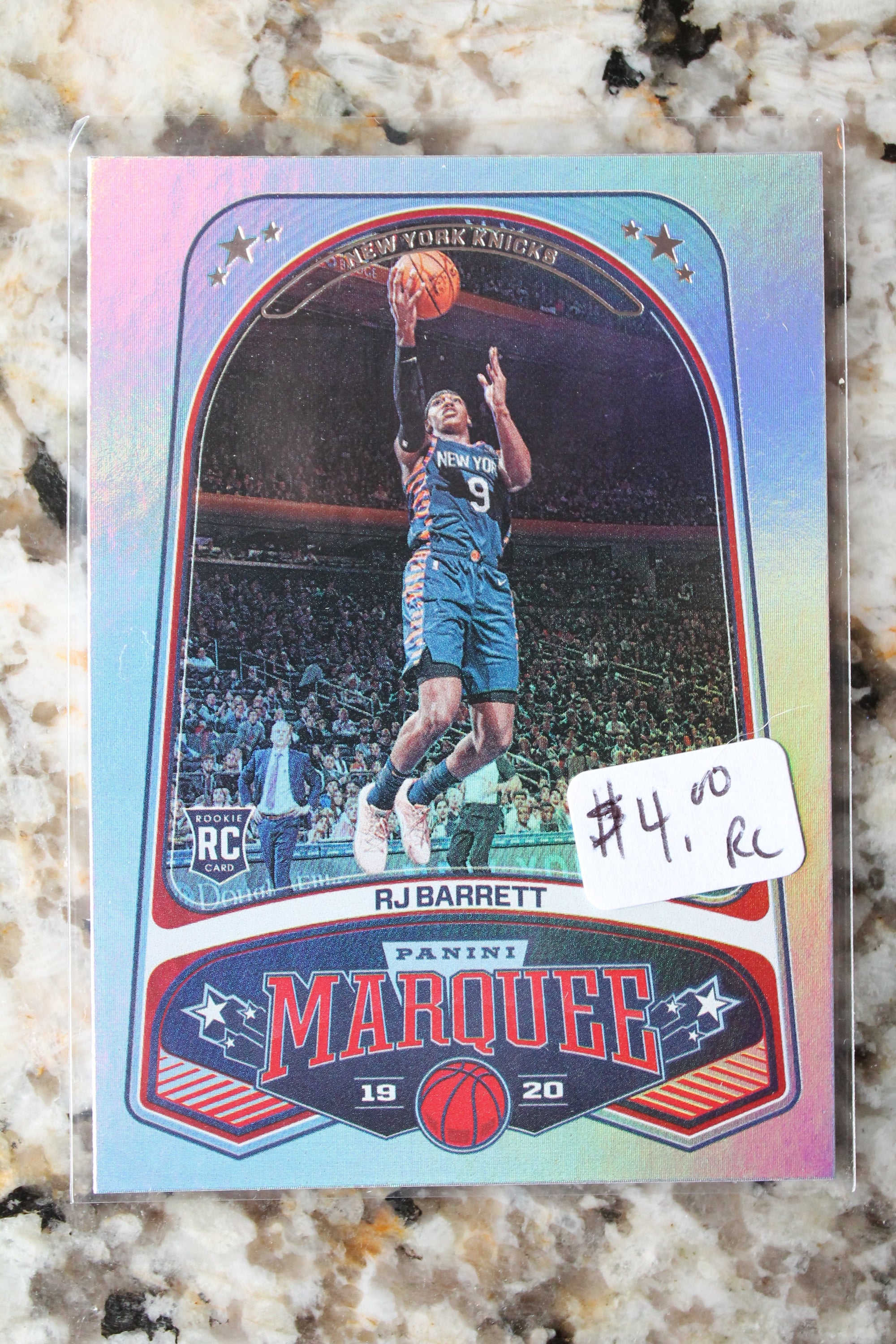 RJ Barrett 2019-20 Panini Chronicles Marquee Rookie Card