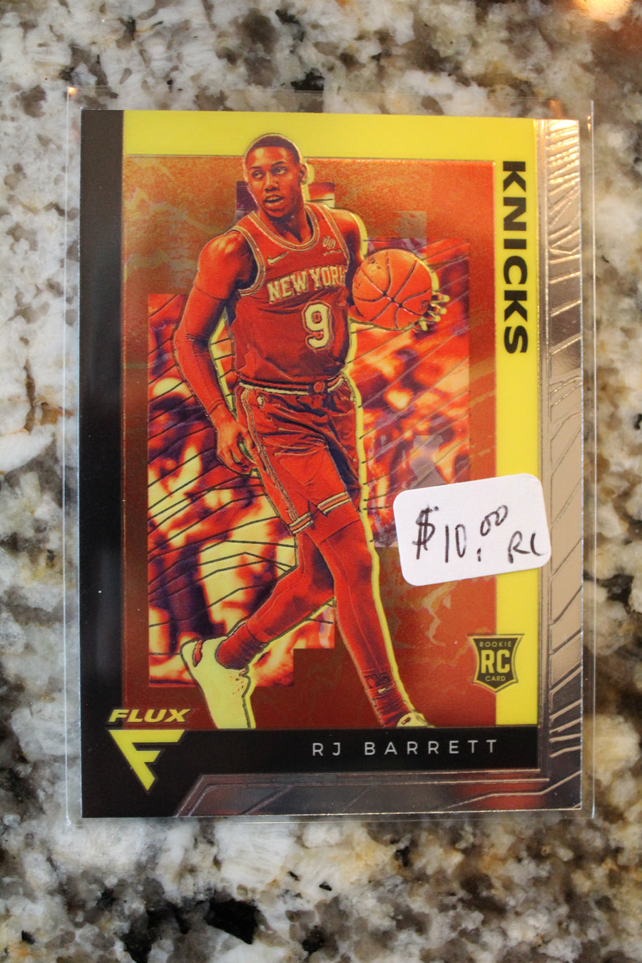 RJ Barrett 2019-20 Panini Chronicles Flux Rookie Card