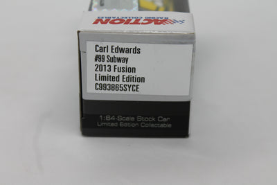 2013 Carl Edwards #99 Subway 1/64 diecast