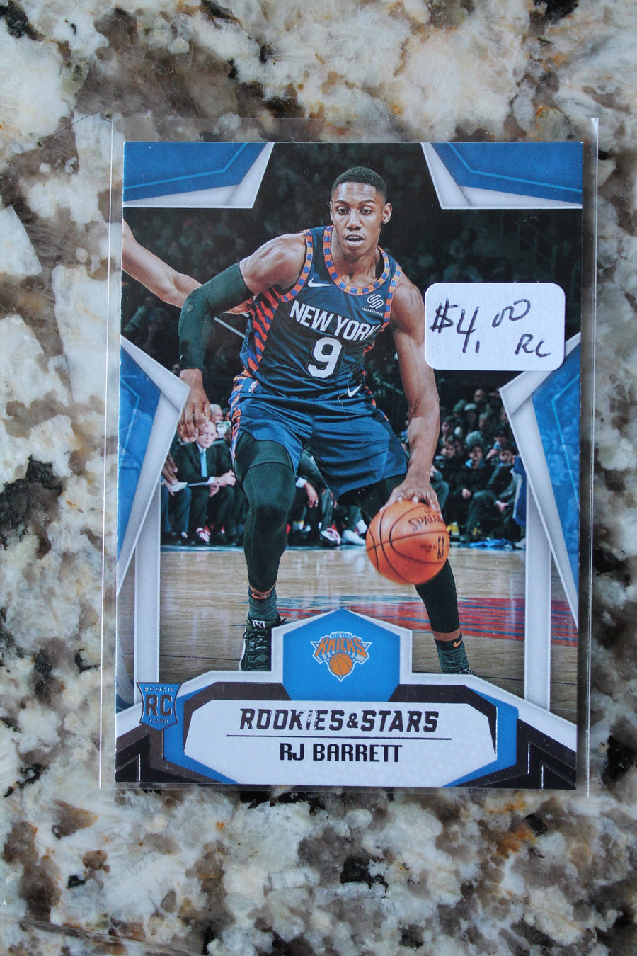 RJ Barrett 2019-20 Panini Chronicles Rookies and Stars Rookie Card