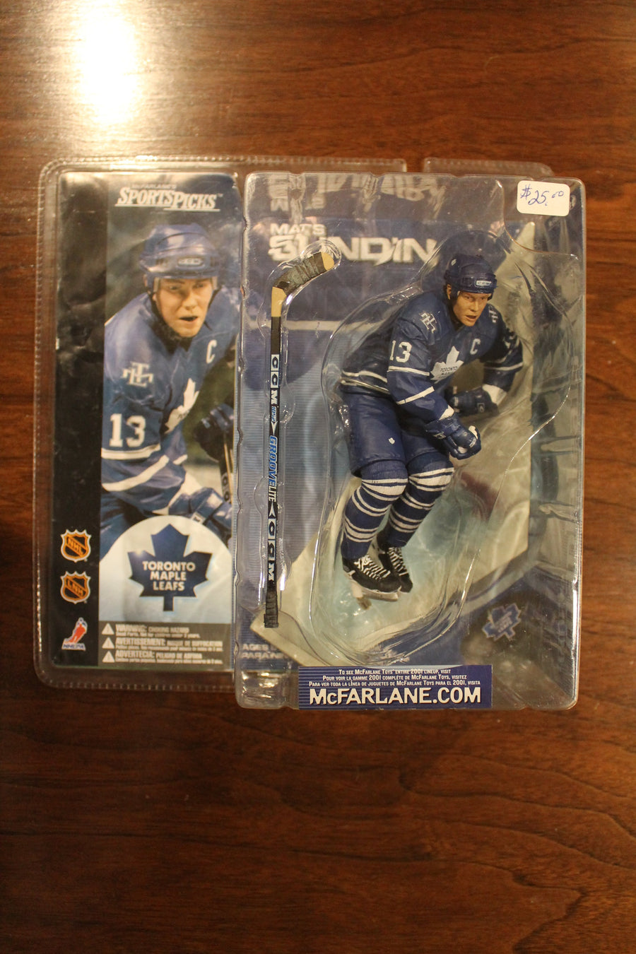 Mats Sundin MCFARLANE - NHL SERIES 1 - TORONTO MAPLE LEAFS - BLUE JERSEY