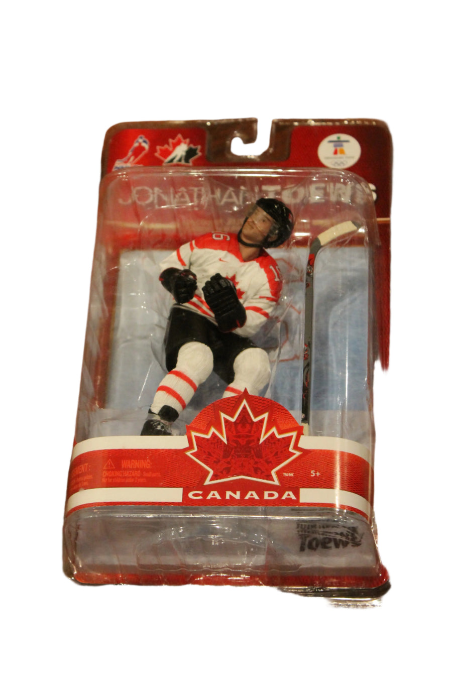 Jonathan Toews Team Canada 2010 McFarlane - White Jersey
