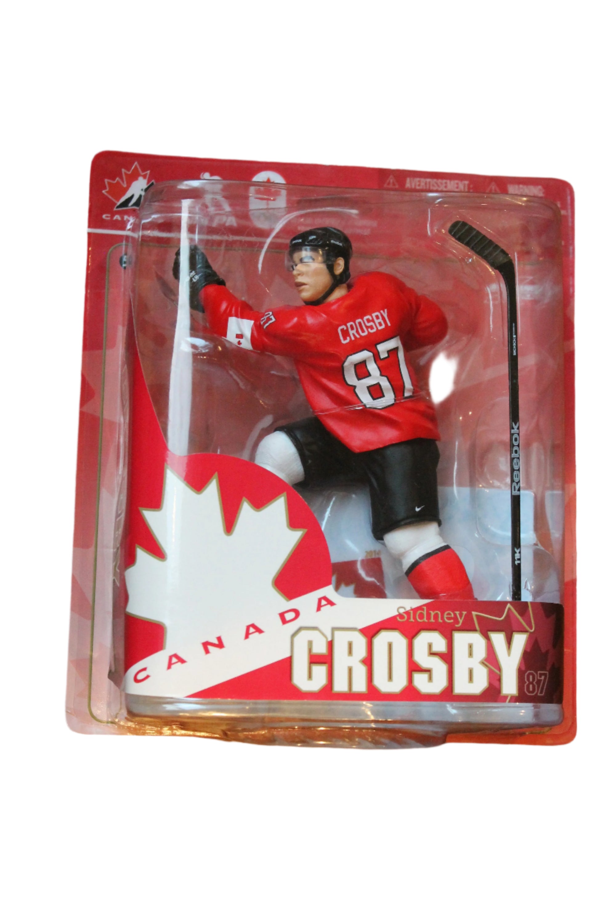 Sidney Crosby McFarlane Team Canada 2014 Sochi Olympics Action Figure