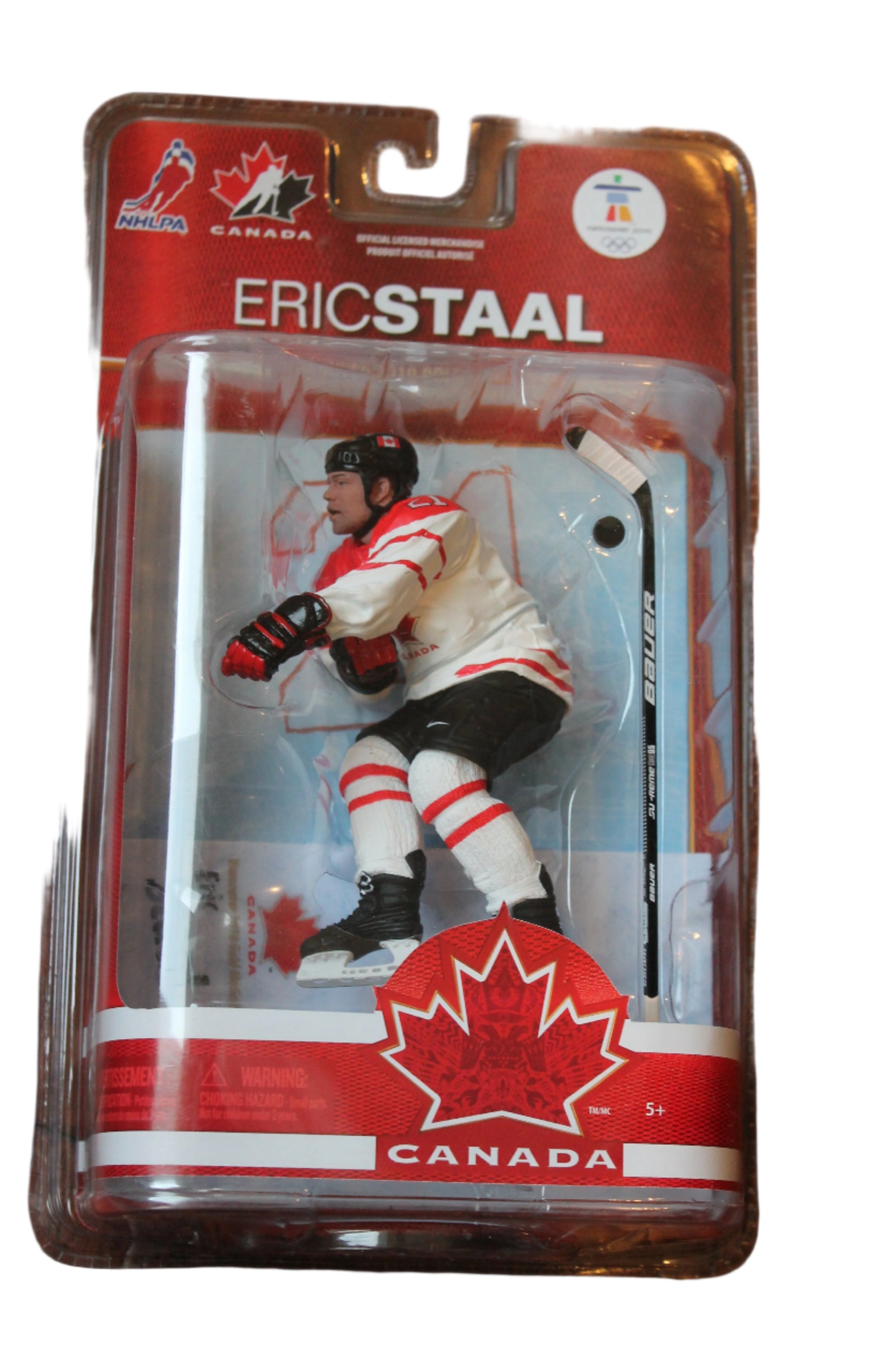 ERIC STAAL MCFARLANE - 2010 TEAM CANADA OLYMPICS - WHITE JERSEY