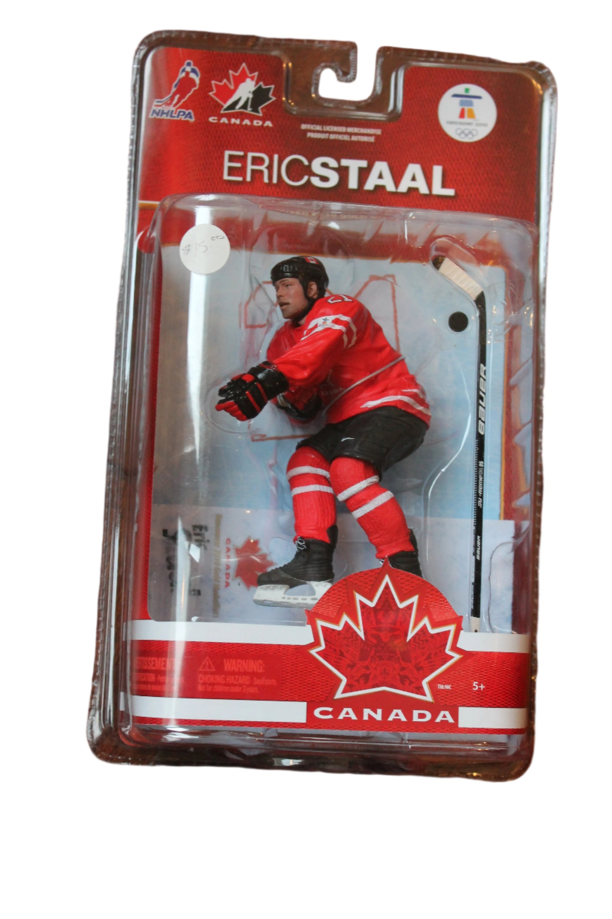 ERIC STAAL MCFARLANE - 2010 TEAM CANADA OLYMPICS - RED JERSEY