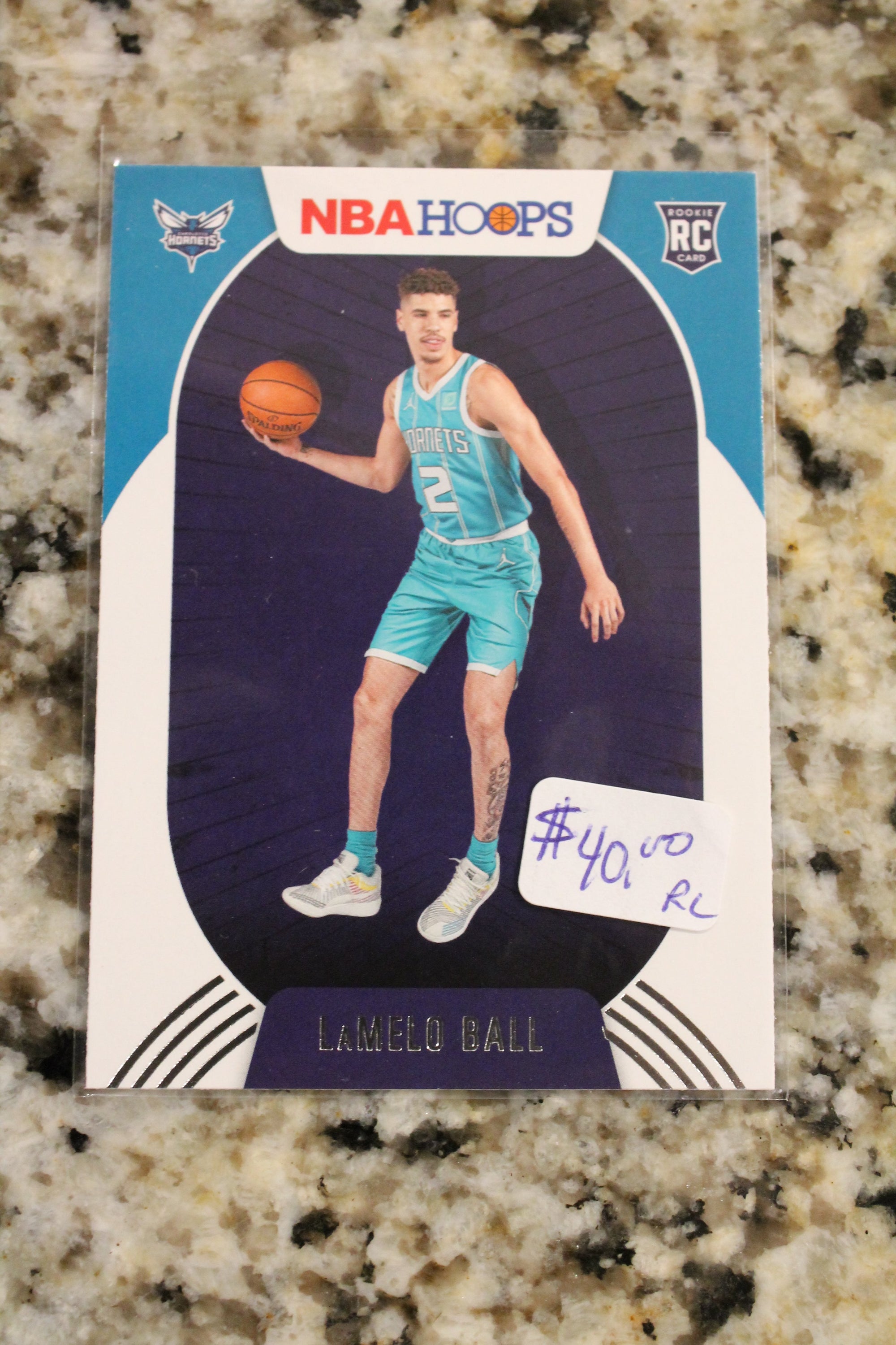 LaMelo Ball  2020-21 Panini NBA Hoops Rookie Card