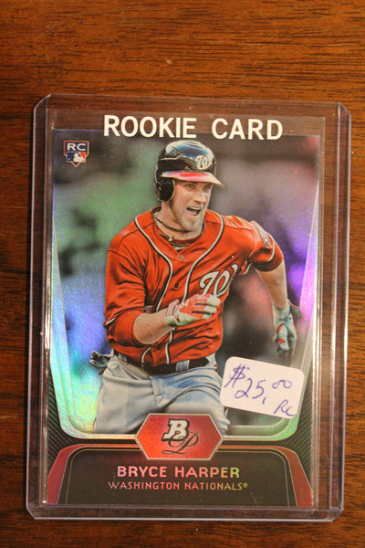 Bryce Harper 2012 Bowman Platinum Rookie Card