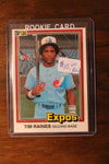 Tim Raines 1981 Donruss Rookie Card