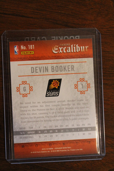 Devin Booker 2015-16 Panini Excalibur Rookie Card