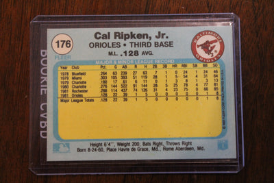 Cal Ripken Jr. 1982 Fleer Rookie Card