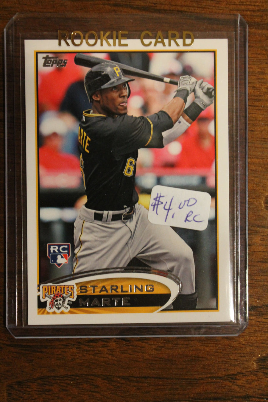 Starling Marte 2012 Topps Update Series Rookie Card