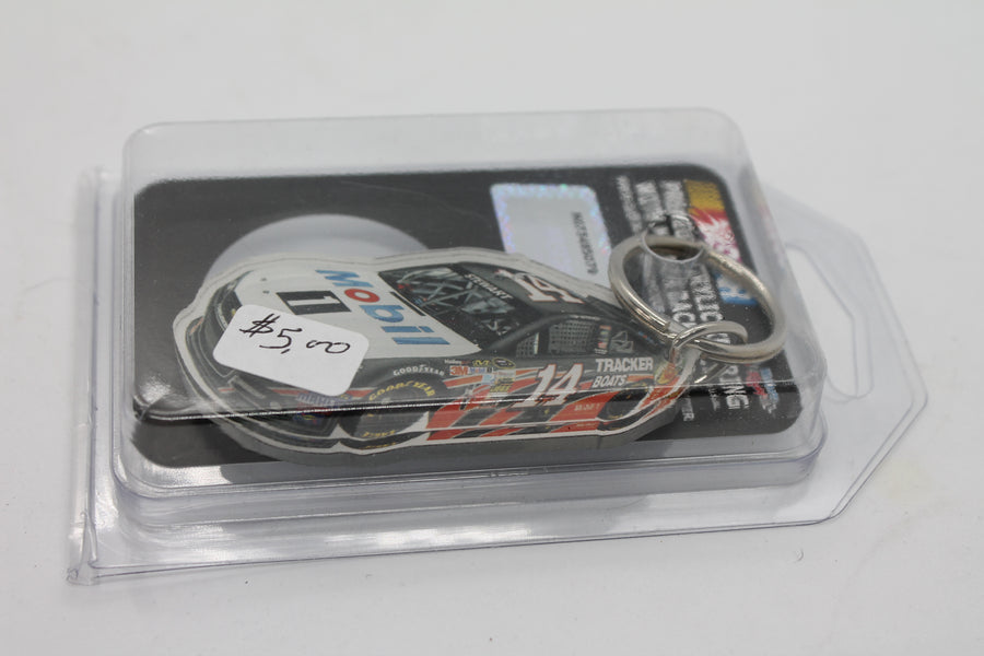 Tony Stewart #14 Mobil 1 Premium Acrylic Key Ring