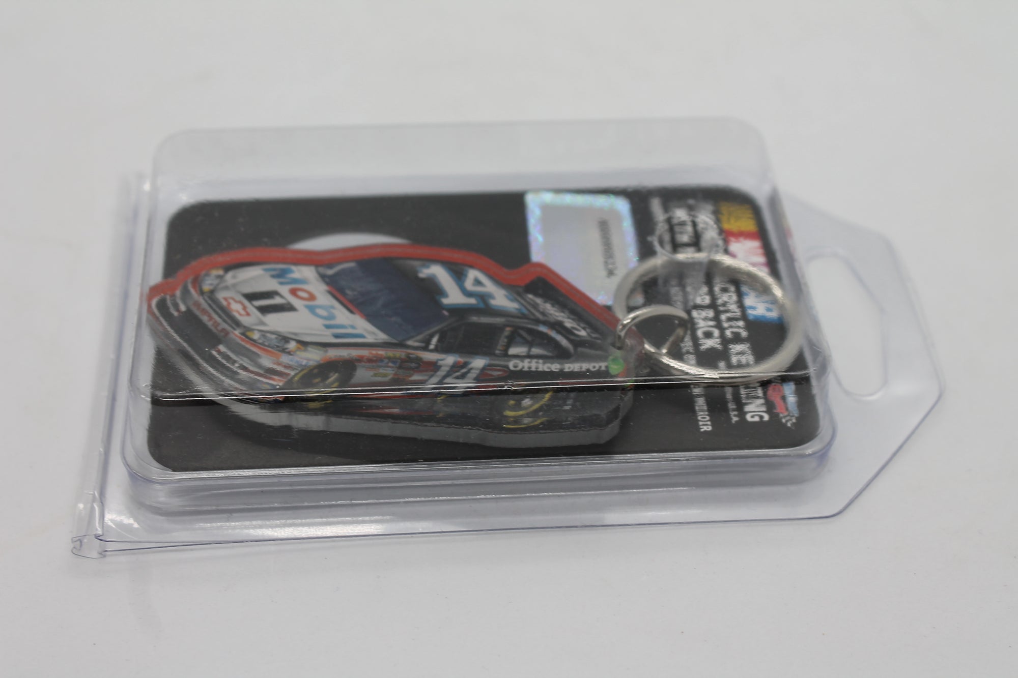 Tony Stewart #14 Mobil 1 Premium Acrylic Key Ring