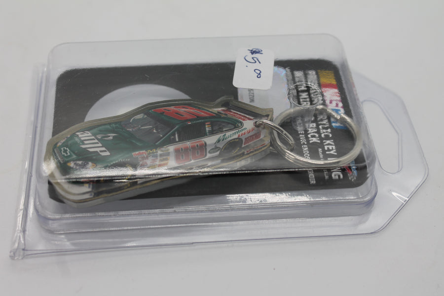 Dale Earnhardt Jr. #88 AMP  Energy Premium Acrylic Key Ring