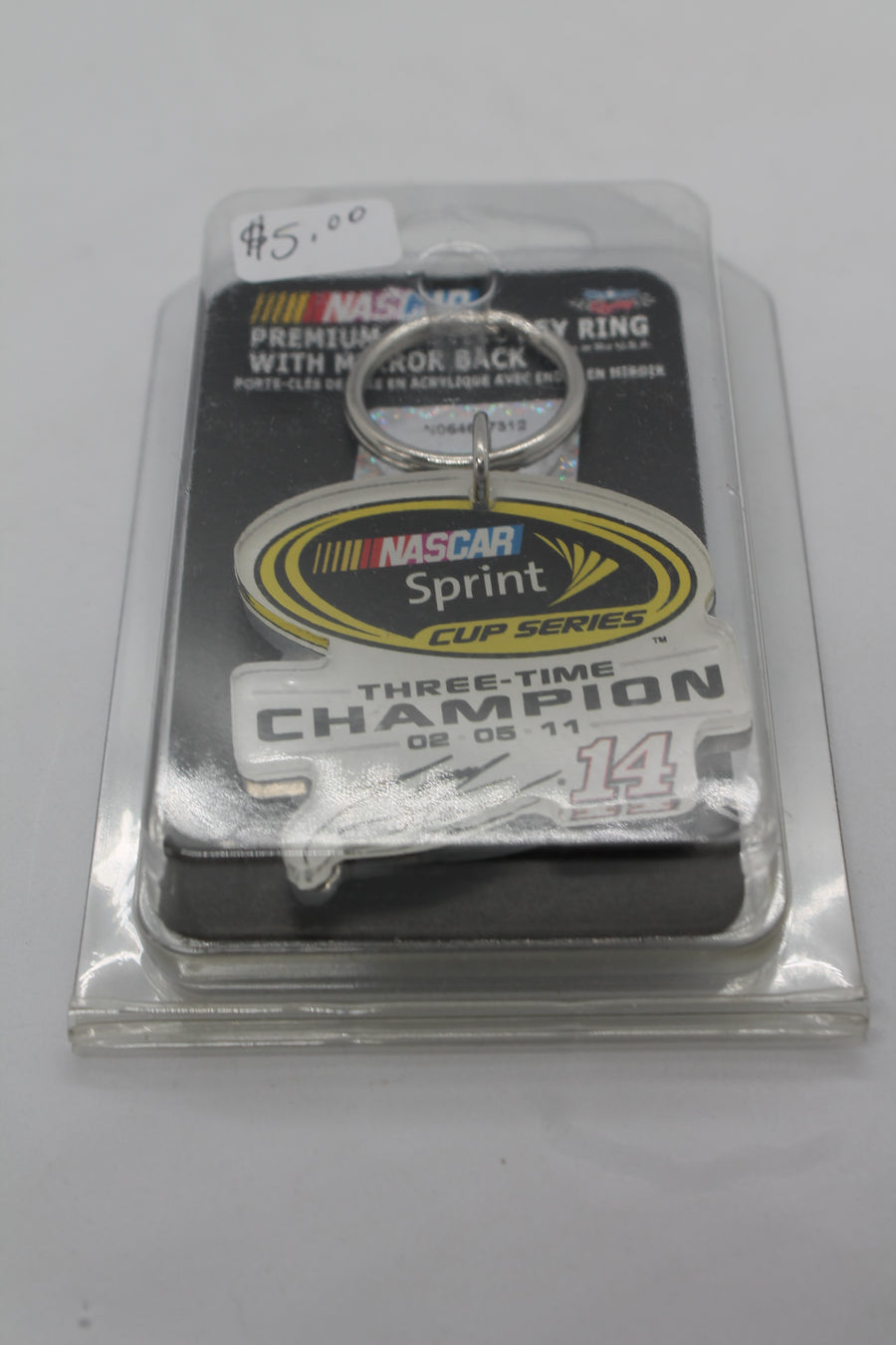 Tony Stewart #14 Three-Time Champion Premium Acrylic Key Ring