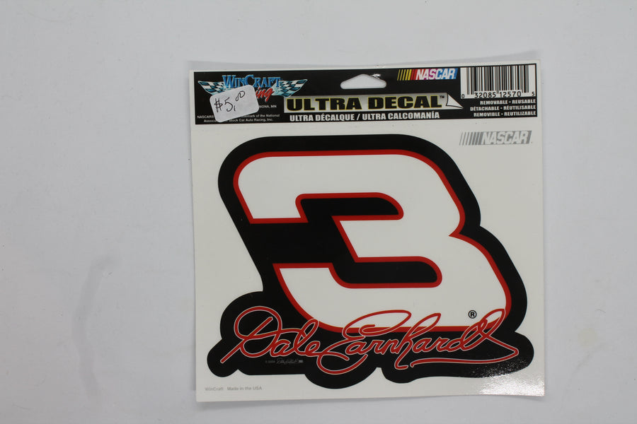 Dale Earnhardt SR #3 (Intimidator) Ultra Decal