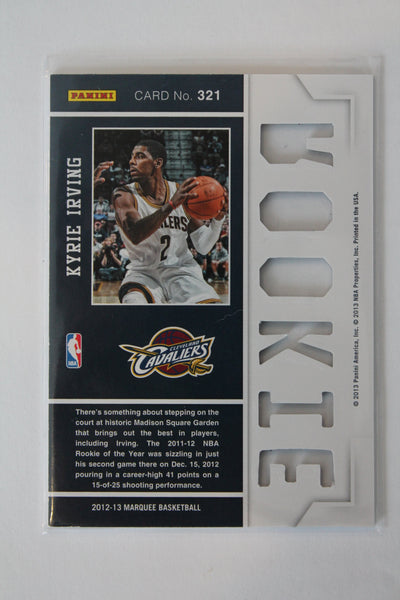 Kyrie Irving 2012-13 Panini Marquee Rookie Card