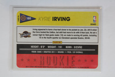 Kyrie Irving 2012-13 Panini Past & Present Rookie Card