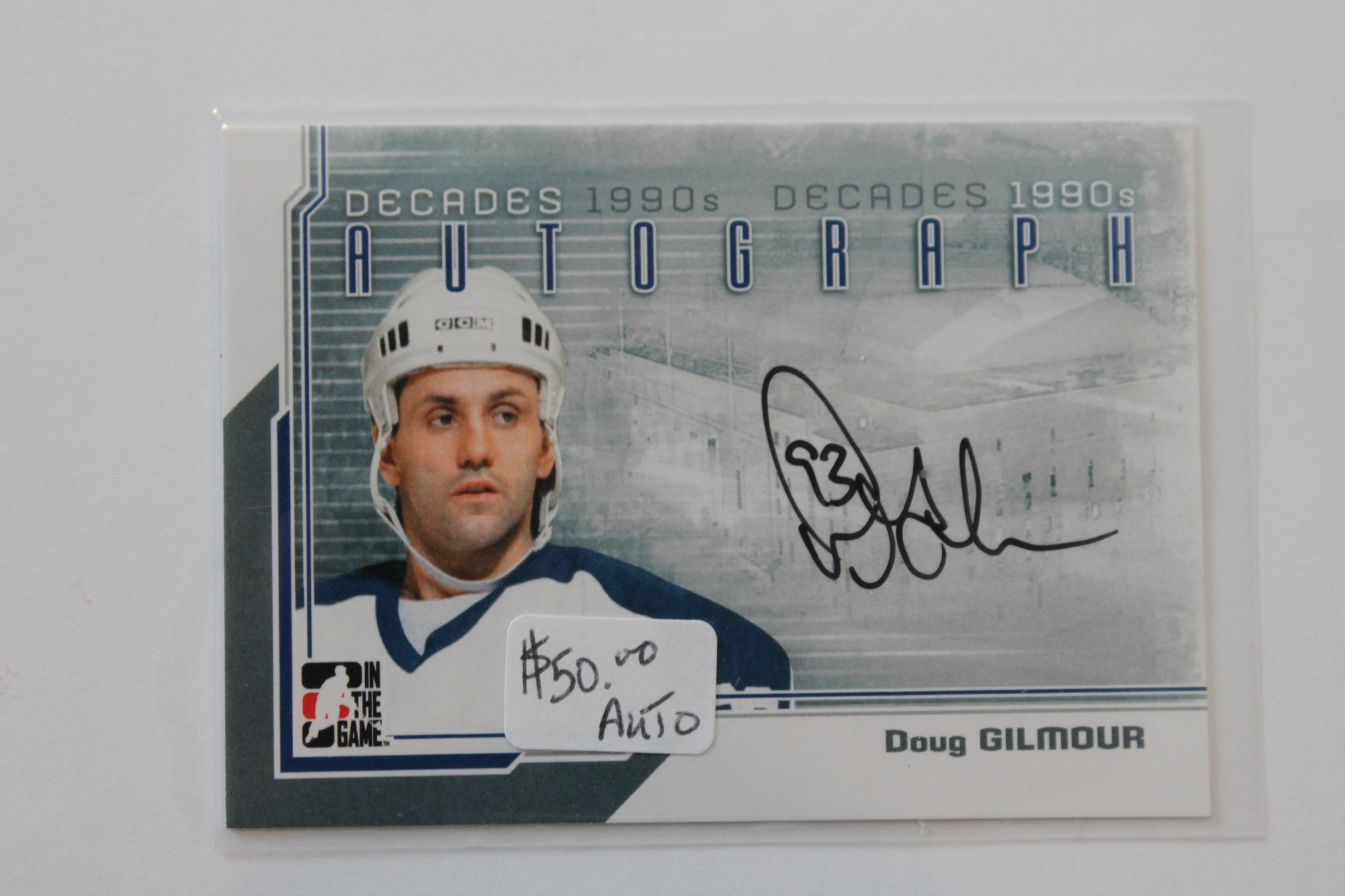 Doug Gilmour 2013-14 In The Game Decades 1990s Autograph - #A-DG