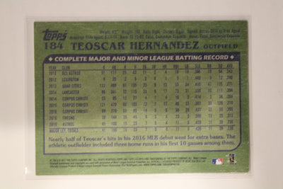 Teoscar Hernandez 2017 Topps Archives Rookie Card