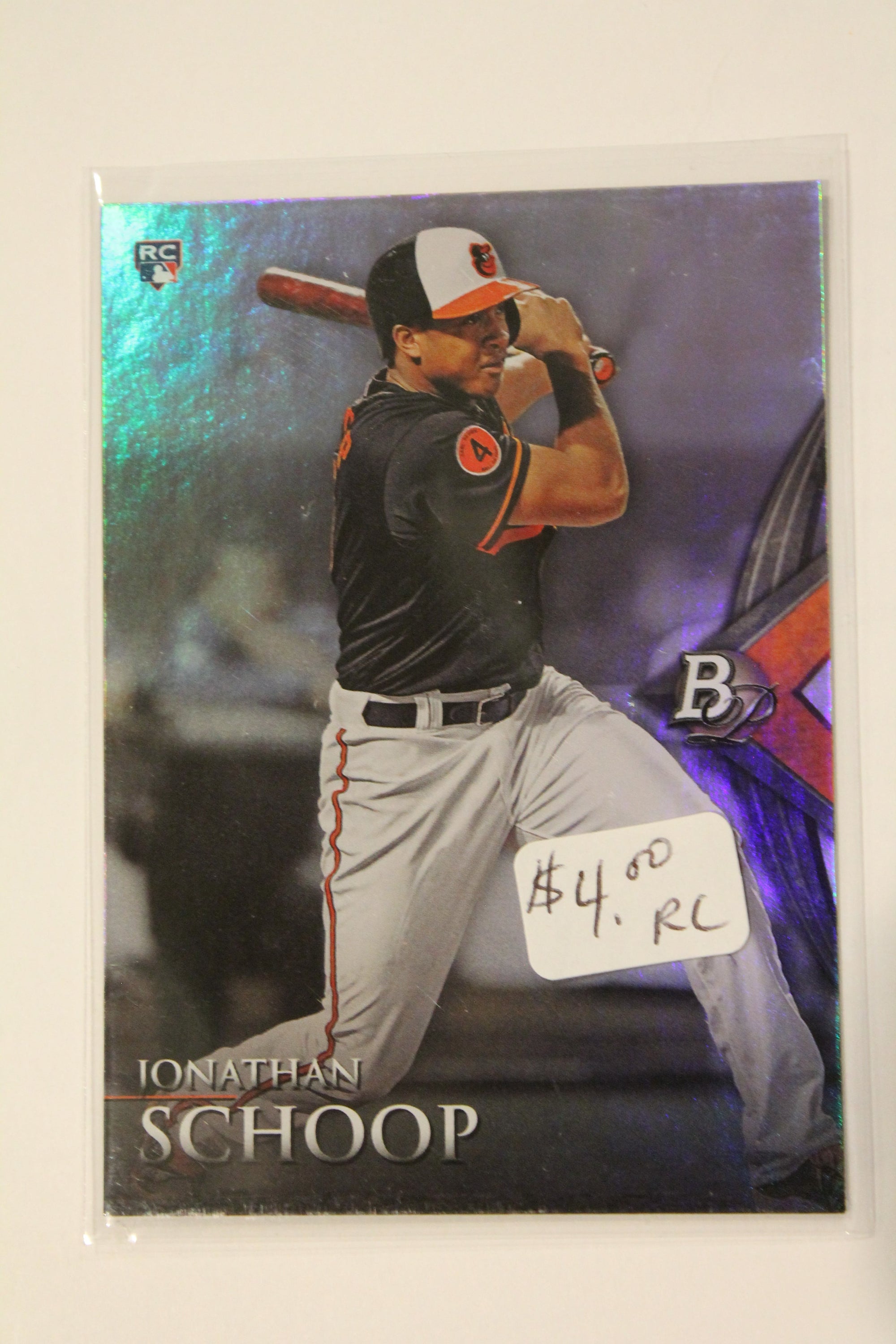 Jonathan Schoop 2014 Bowman Platinum Rookie Card