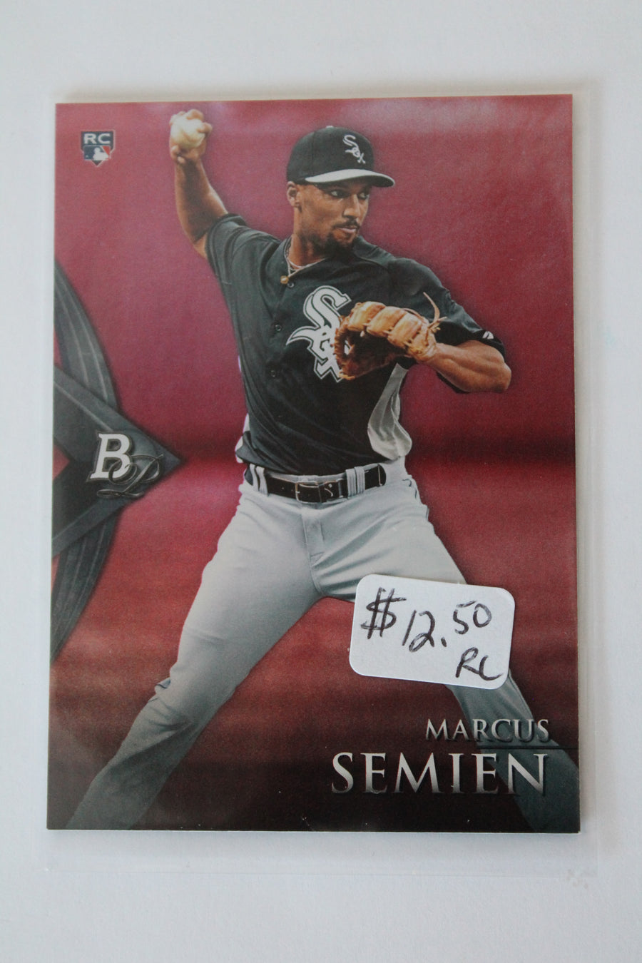 Marcus Semien 2014 Bowman Platinum Ruby Rookie Card