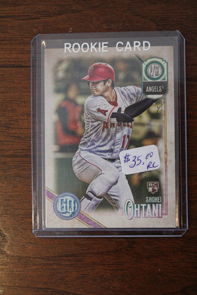 Shohei Ohtani 2018 Topps Gypsy Queen Rookie Card