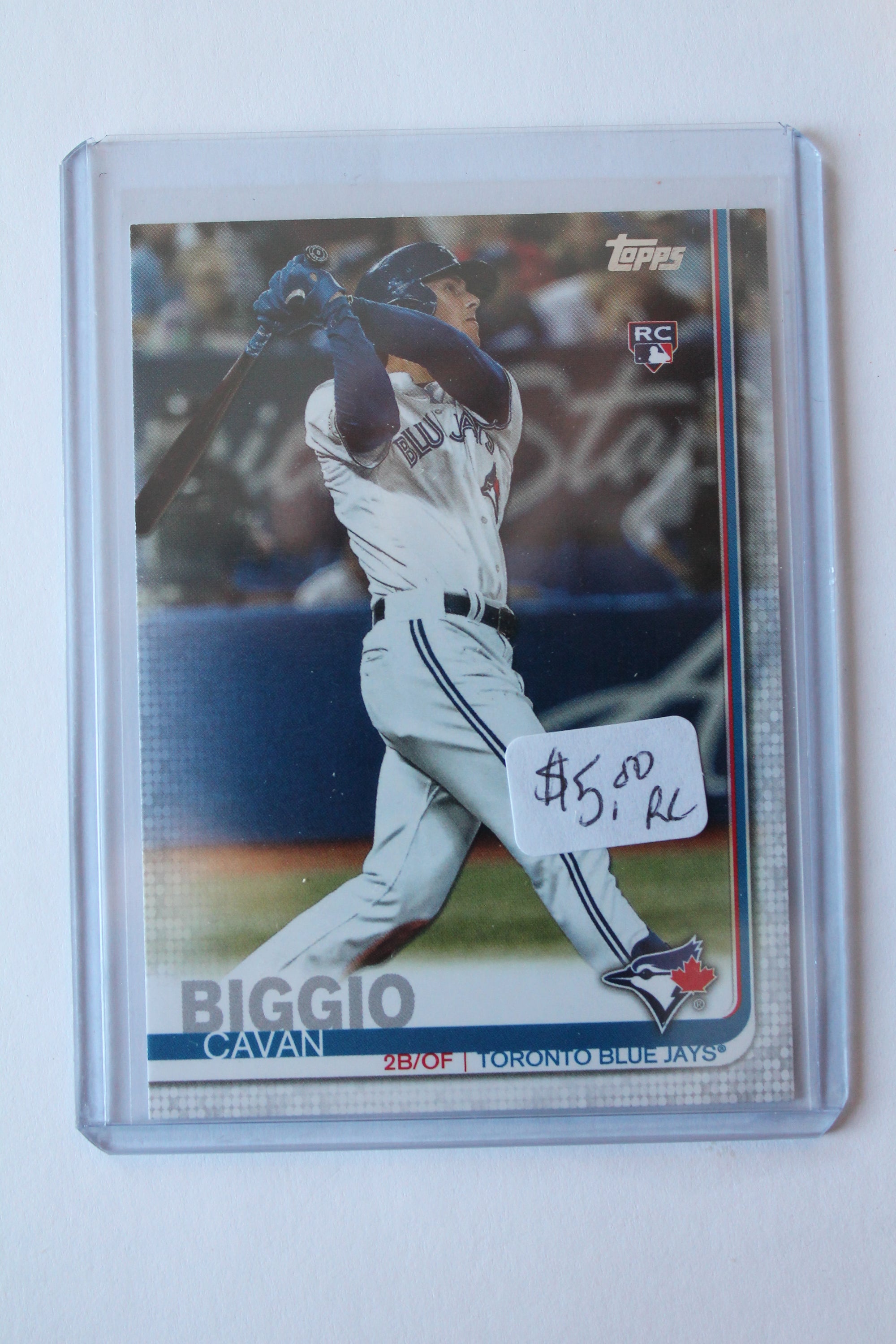 Cavan Biggio 2019 Topps Update Series Rookie Card (Batting)