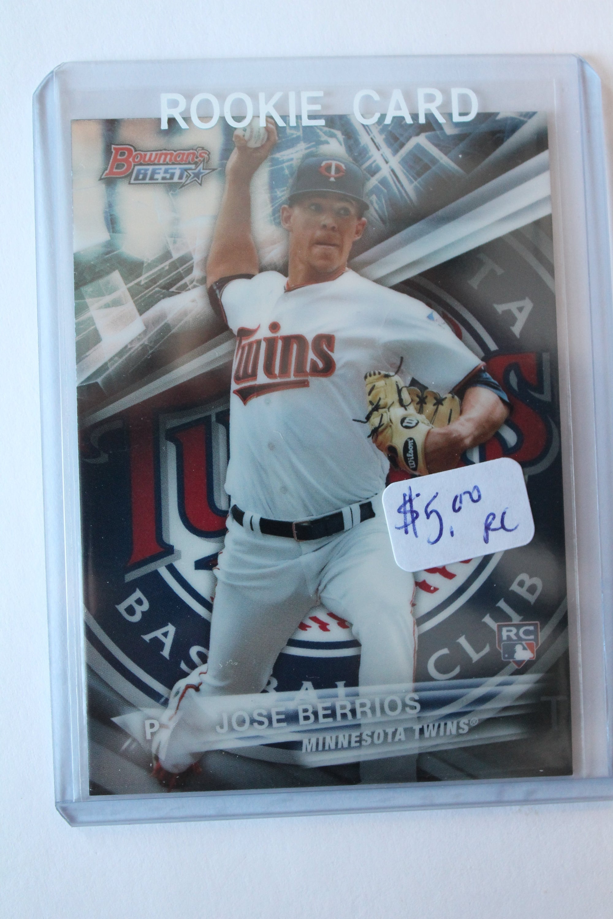 Jose Berrios 2016 Bowman's Best Rookie Card