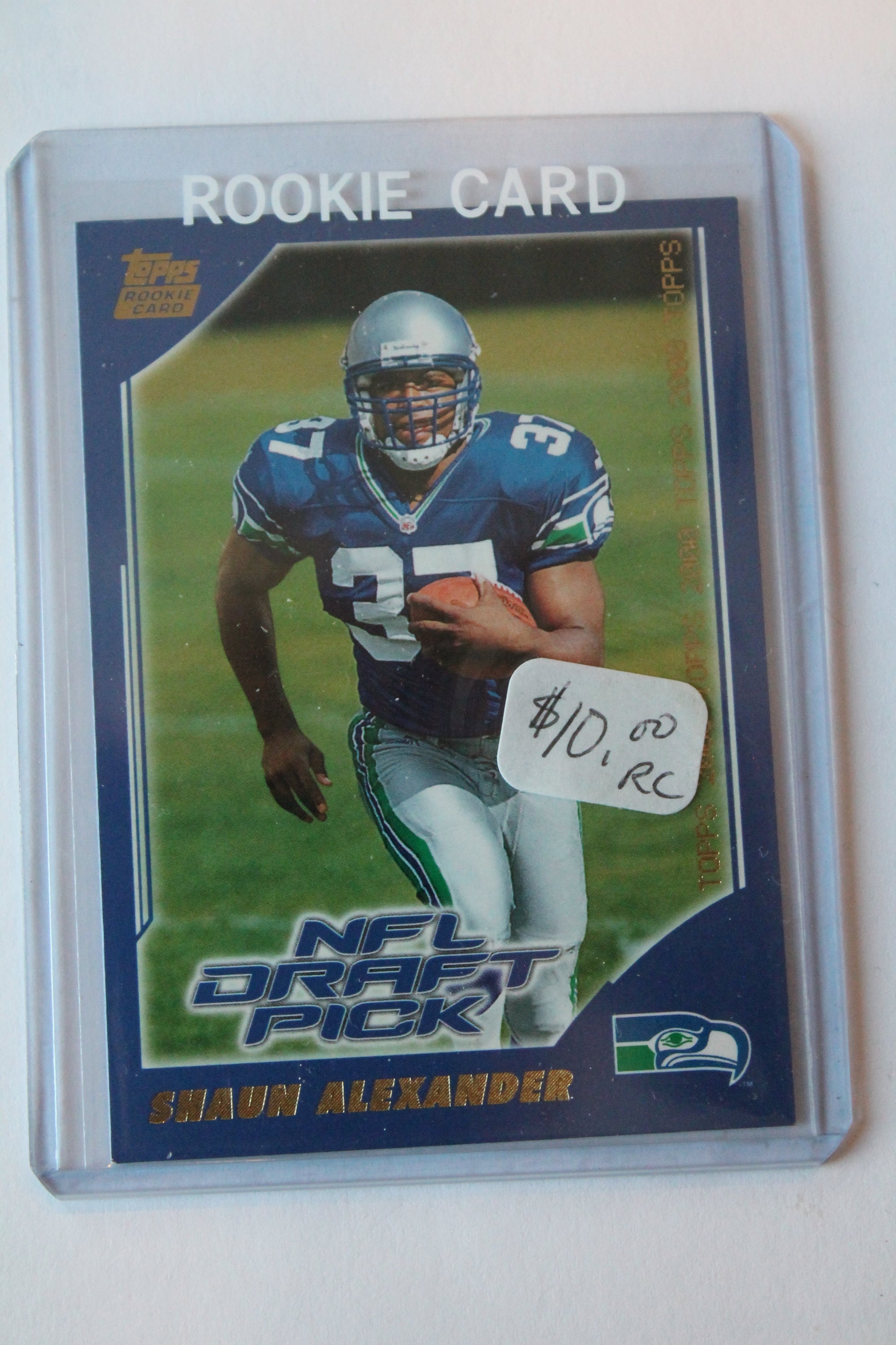 Shaun Alexander 2000 Topps Rookie Card