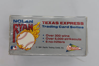 1991 Pacific Baseball Nolan Ryan Collector Set, Texas Express, 1-110, SEALED