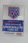 NFL Pro Set Super Bowl XXV Silver Anniversary Commemorative Set New Sealed