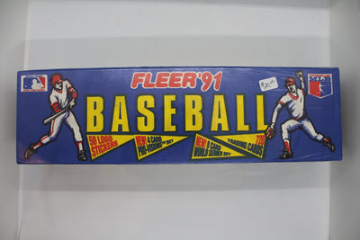 1991 Fleer Baseball Factory Sealed Complete Set of 720 Cards w/ 50 Logo Stickers