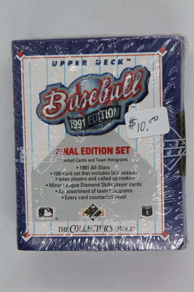 1991 Upper Deck Baseball Cards FINAL EDITION Set Box Factory Sealed